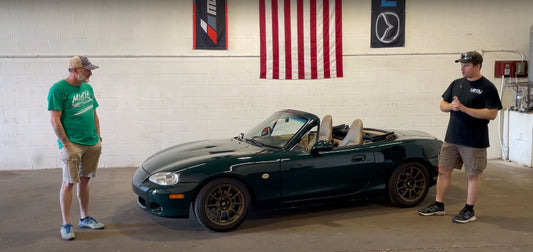 Leroy Engineering Miata Showcase | Episode 4 | 2001 BRG, the Gideon Project