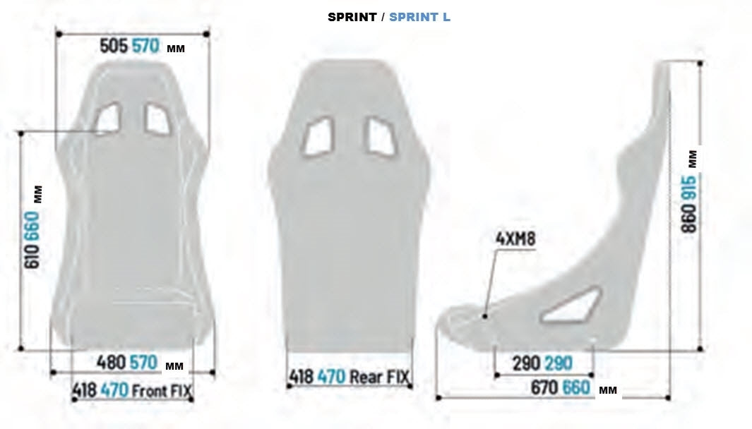Sparco Sprint 2019 Black