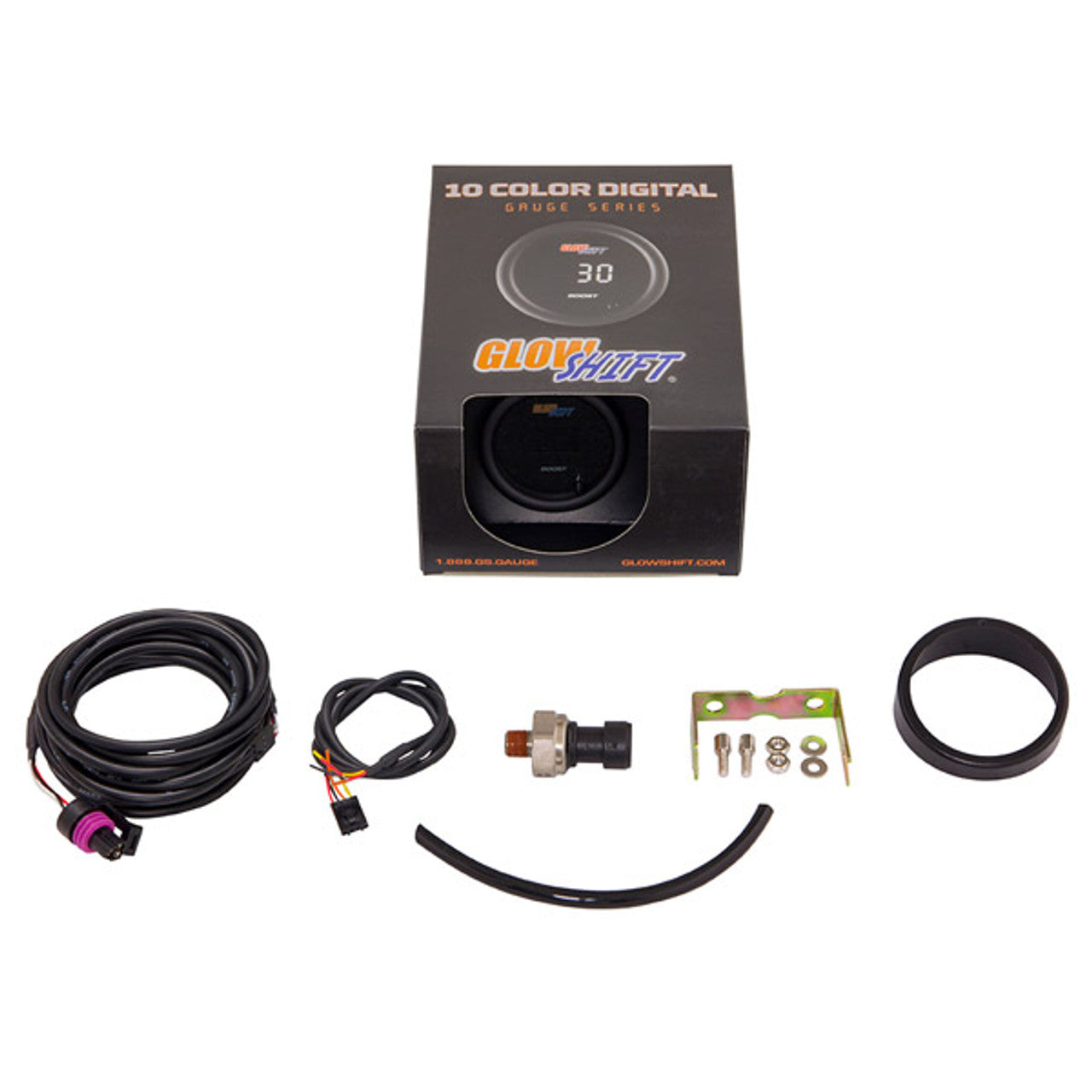 10 Color Digital 60 PSI Boost Gauge