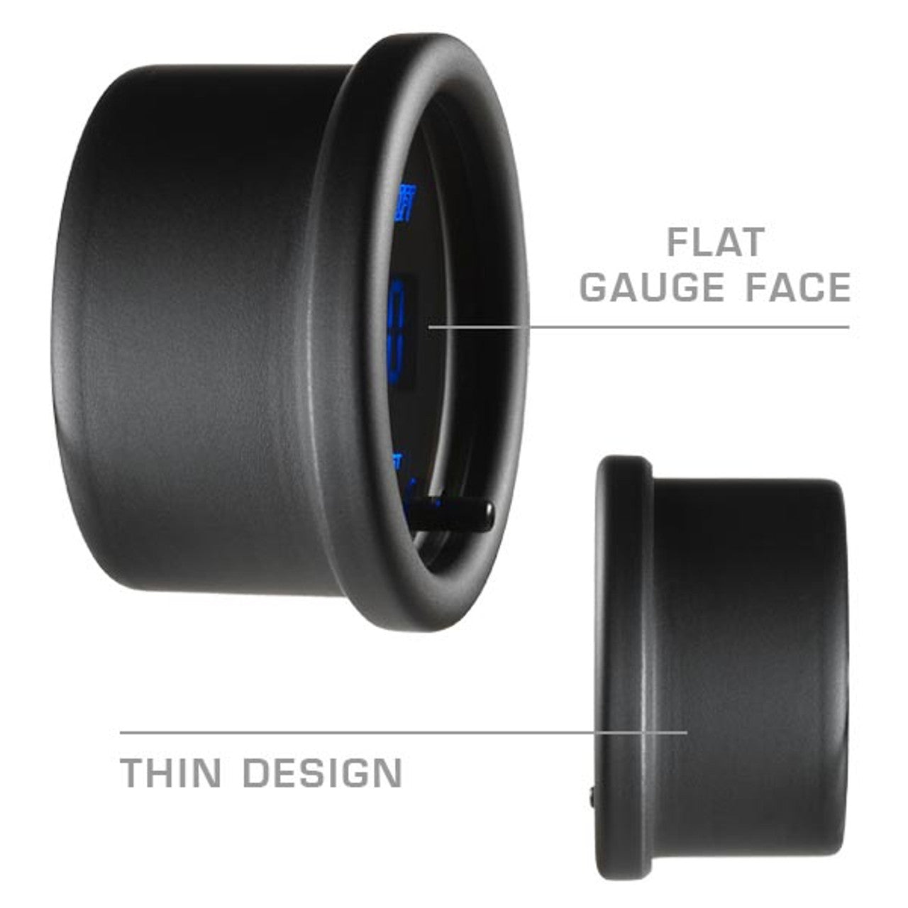 10 Color Digital Dual Temperature & Pressure Gauge