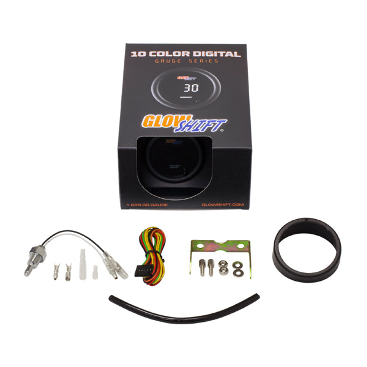 10 Color Digital Water Temperature Gauge | GlowShift