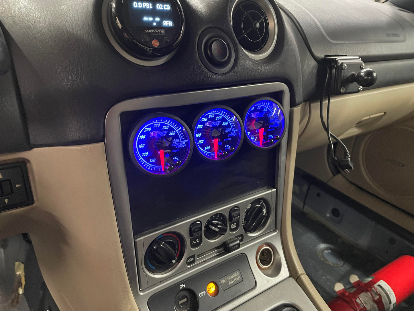99-05 Miata Radio Delete Gauge Panel