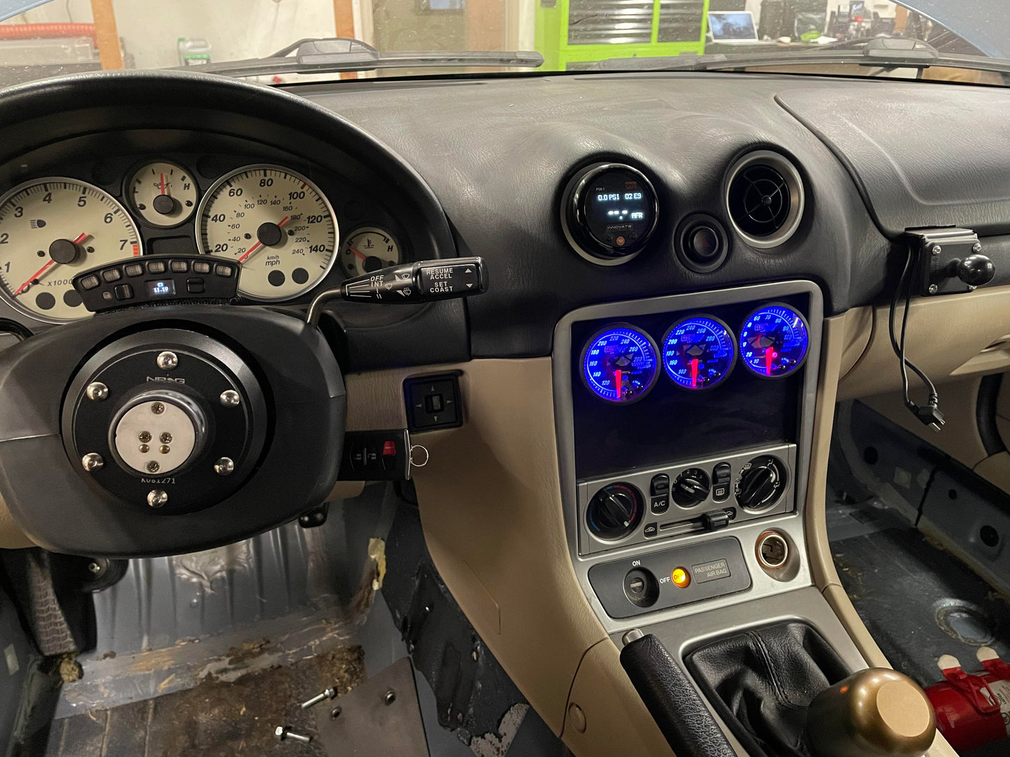 99-05 Miata Radio Delete Gauge Panel