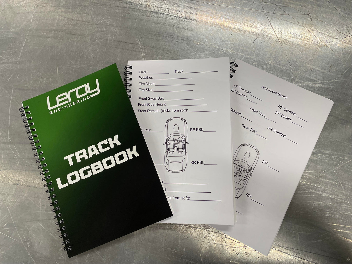 Autocross and Trackday Logbook