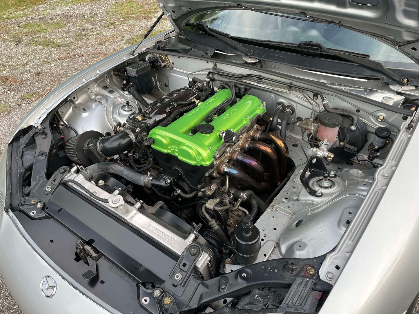 1990-2005 Miata Washer Fluid Tank Relocation kit - Circuit Sports