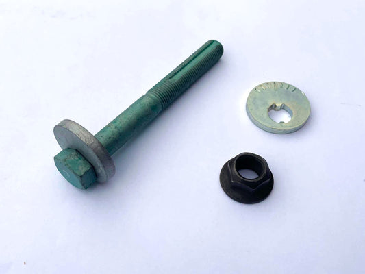 1990-2005 Miata Eccentric Bolt Kit (Camber Alignment Control arm Hardware) - Mazda OEM