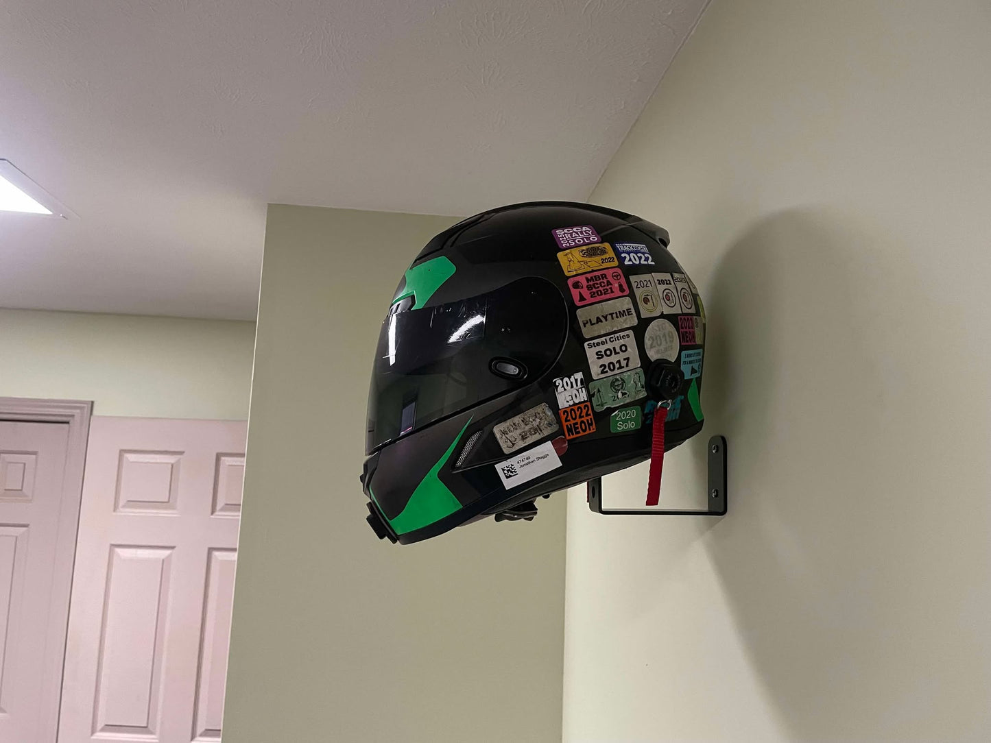 Helmet Wall Mount Display Stand