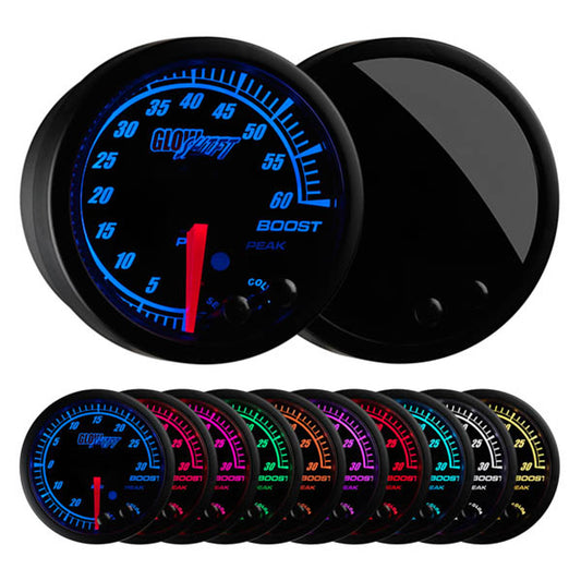 Elite 10 Color 60 PSI Boost Gauge