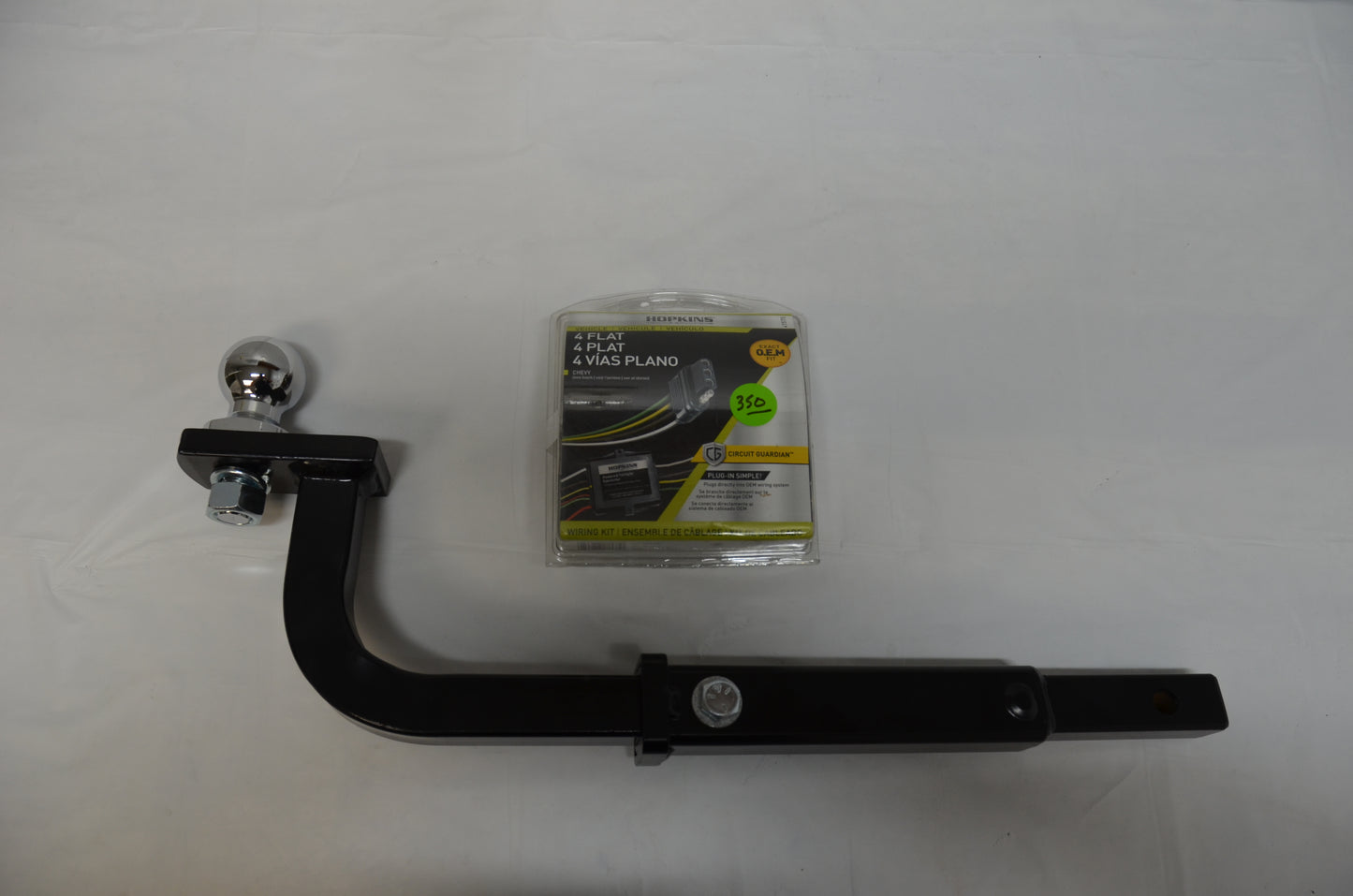 Hitch Extender and Wiring Kit for C7 Corvette Hitch