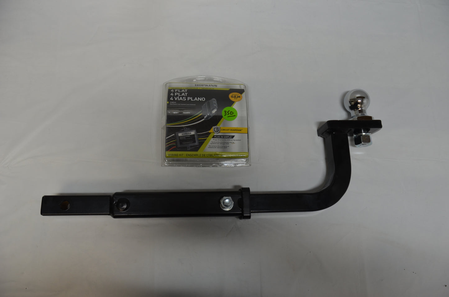 Hitch Extender and Wiring Kit for C7 Corvette Hitch