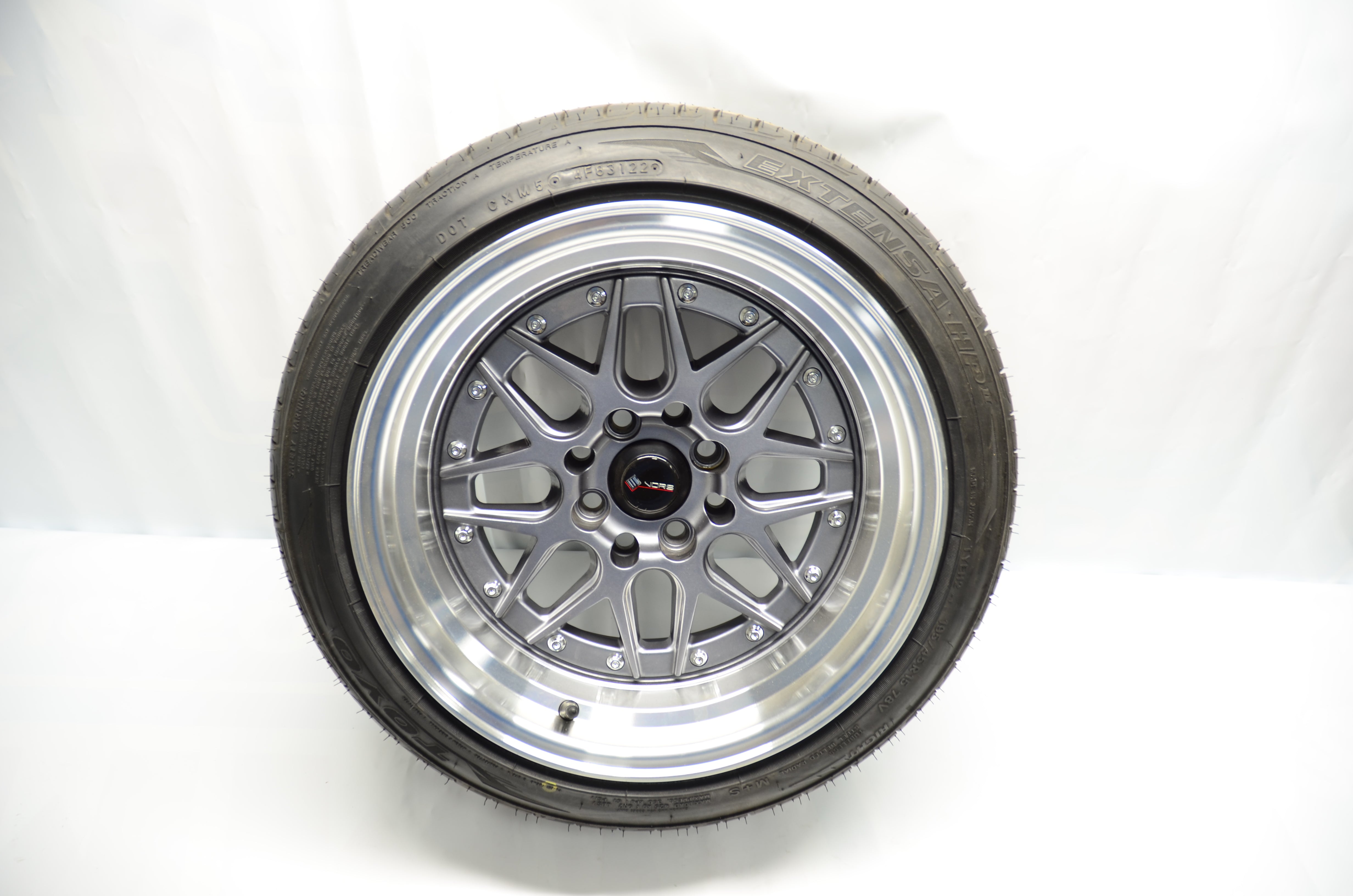 VORS VR7 Gunmetal Wheels and Tires Full Set [Used] - VR0715808H0GM