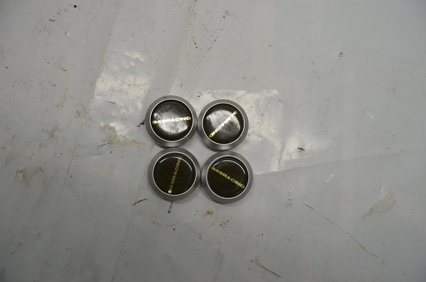 949 Racing Center Hubcaps