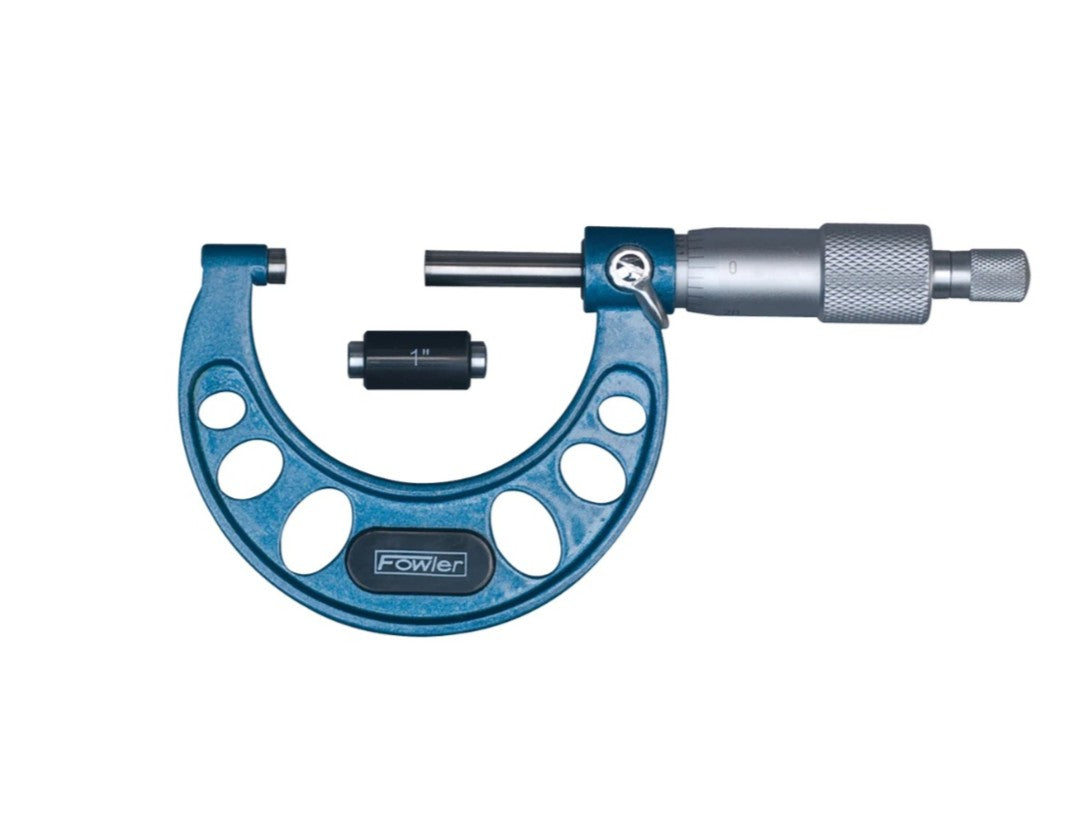Fowler 1-2" Outside Inch Micrometer
