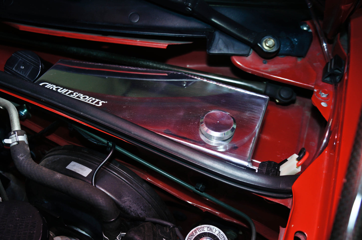 1990-2005 Miata Washer Fluid Tank Relocation kit - Circuit Sports