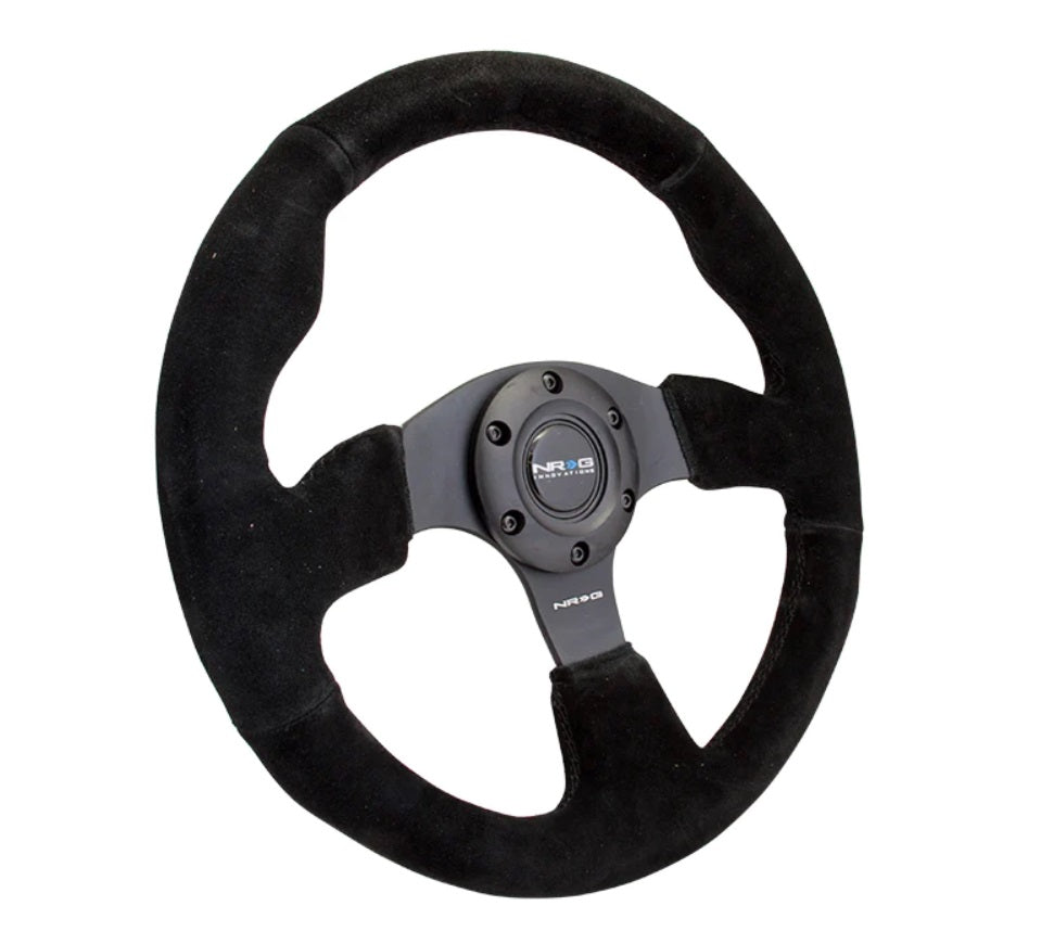 NRG 320MM Suede Racing Steering Wheel