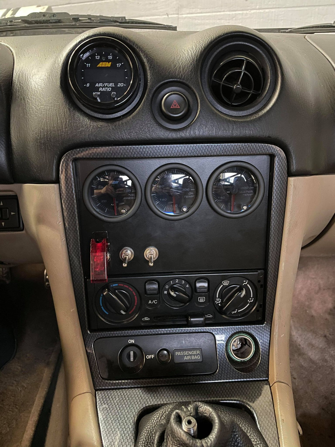 99-05 Miata Radio Delete Gauge Panel