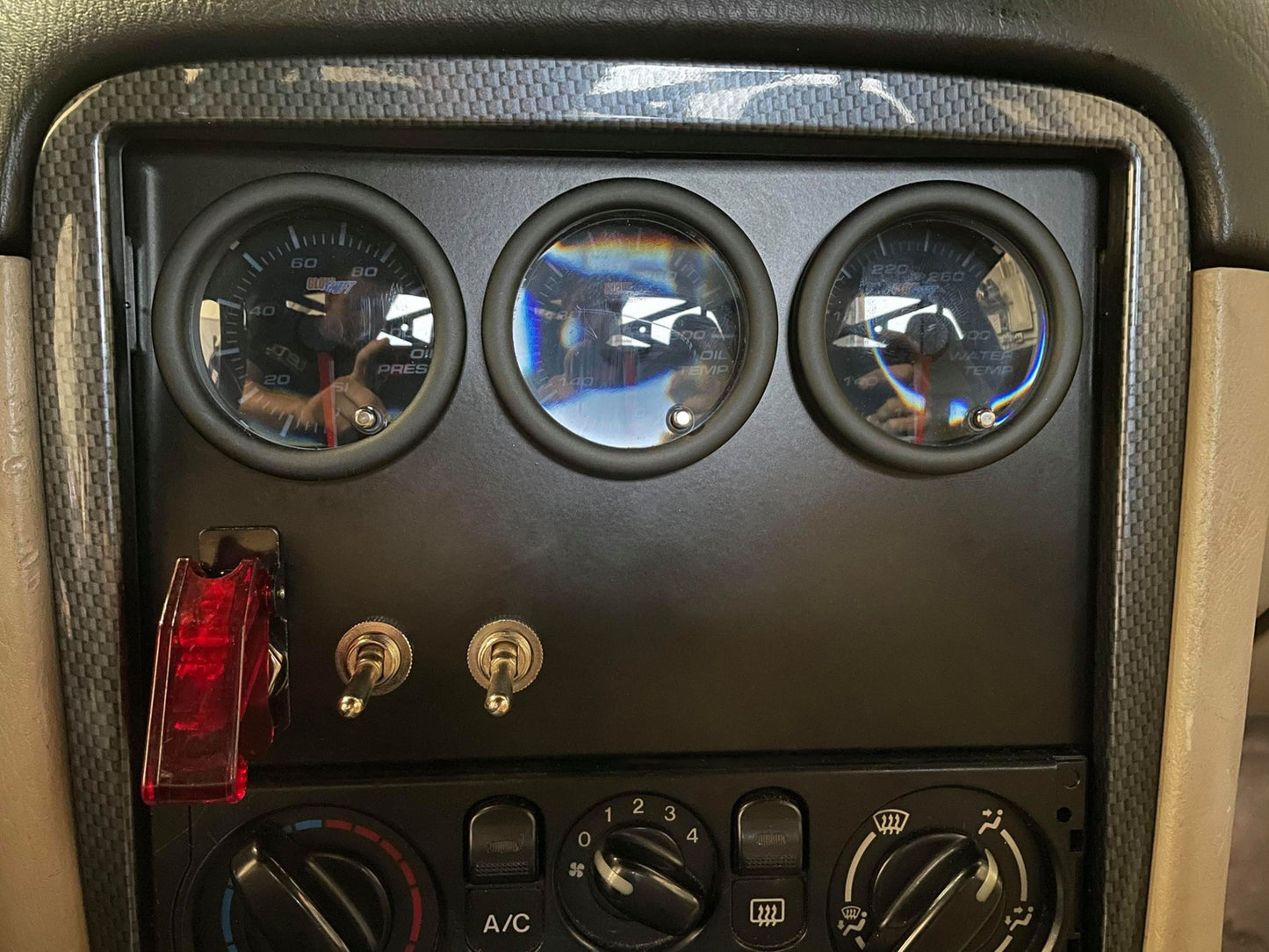 99-05 Miata Radio Delete Gauge Panel