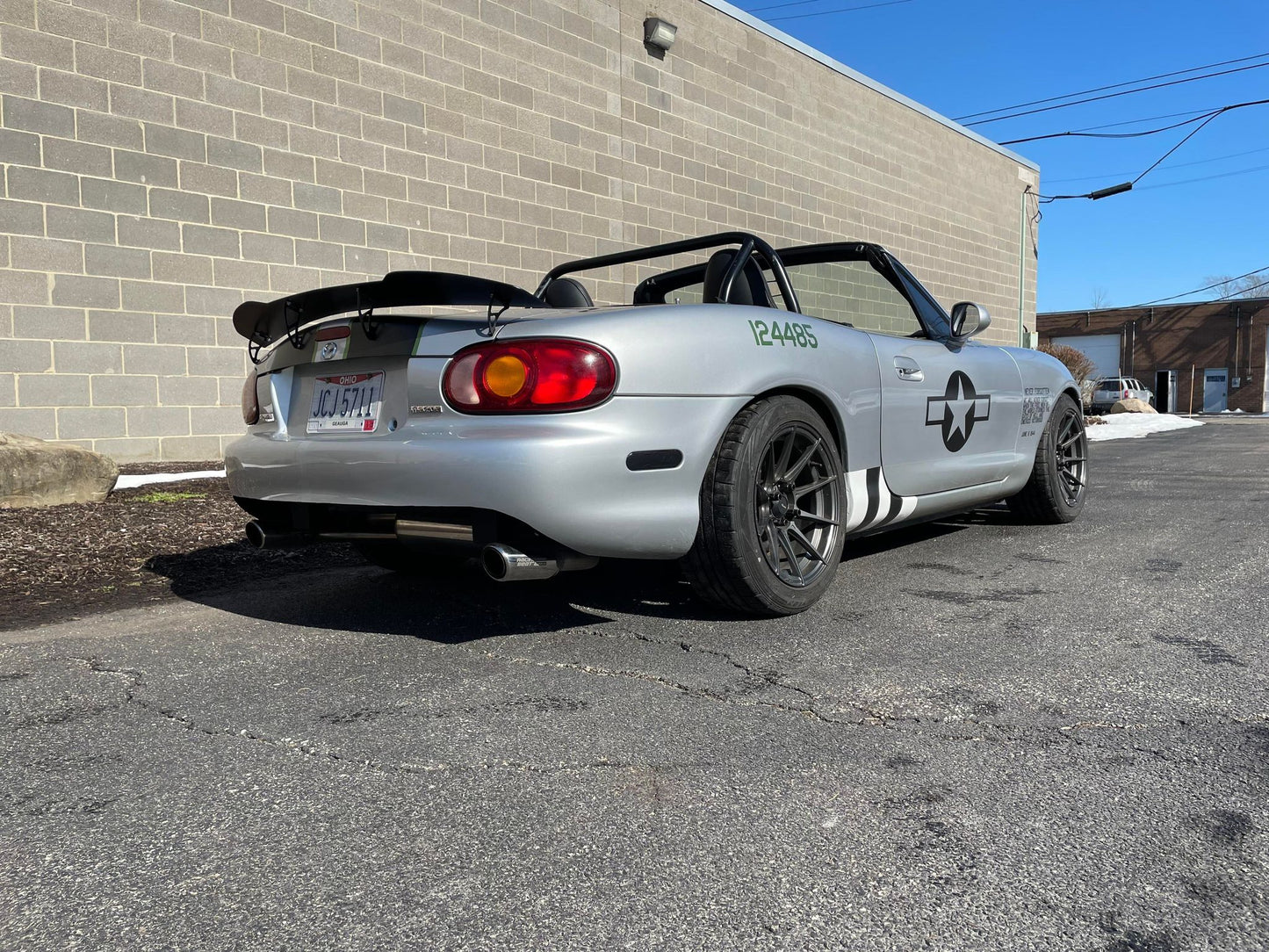 99-05 NB Miata Aluminum Spoiler