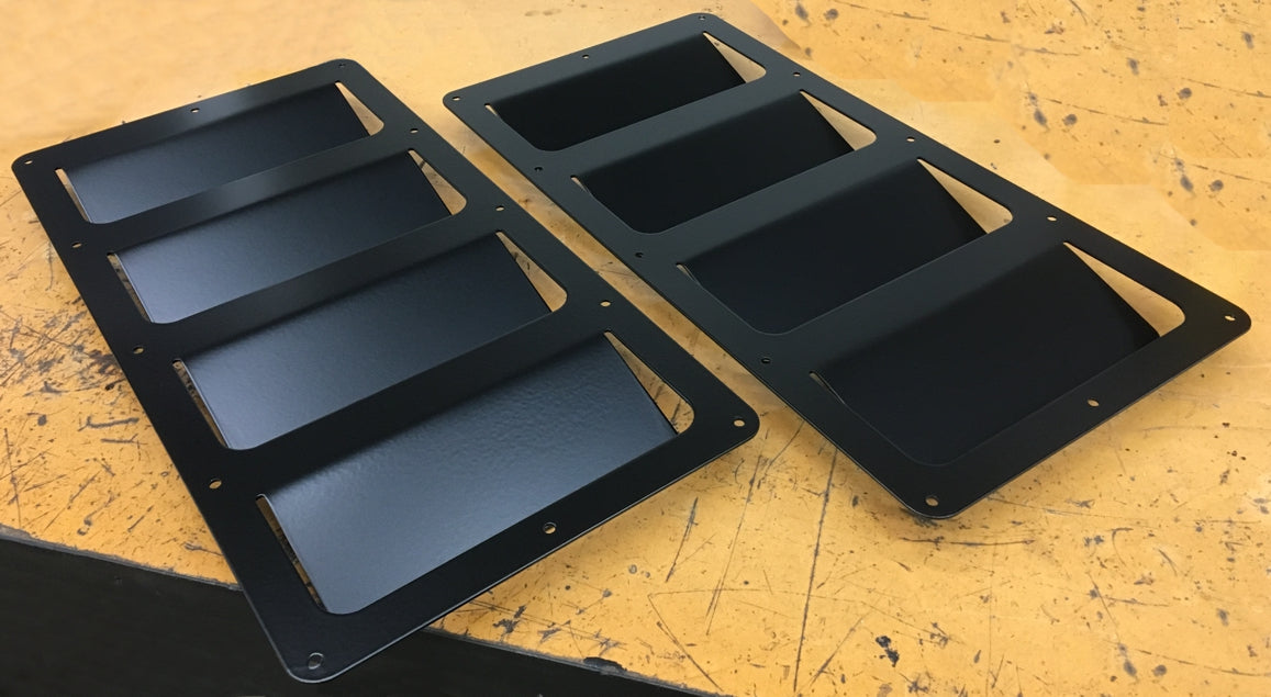 Miata Custom Hood Vents Style 1