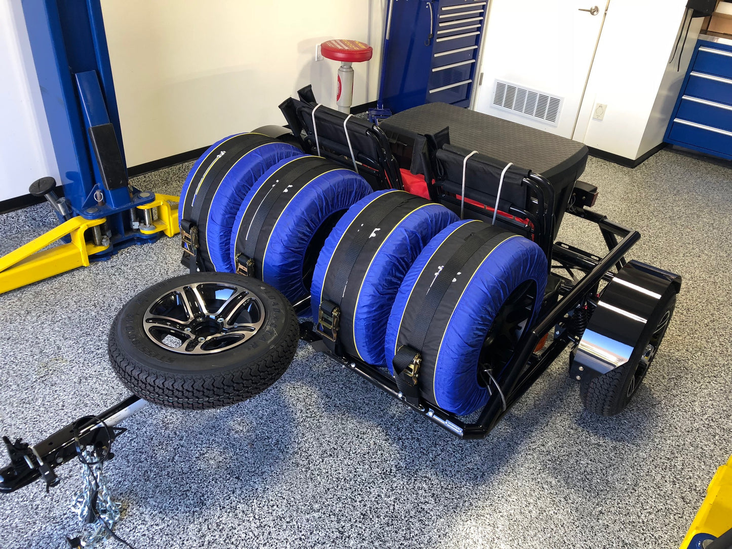 Spare Tire Tongue Mount