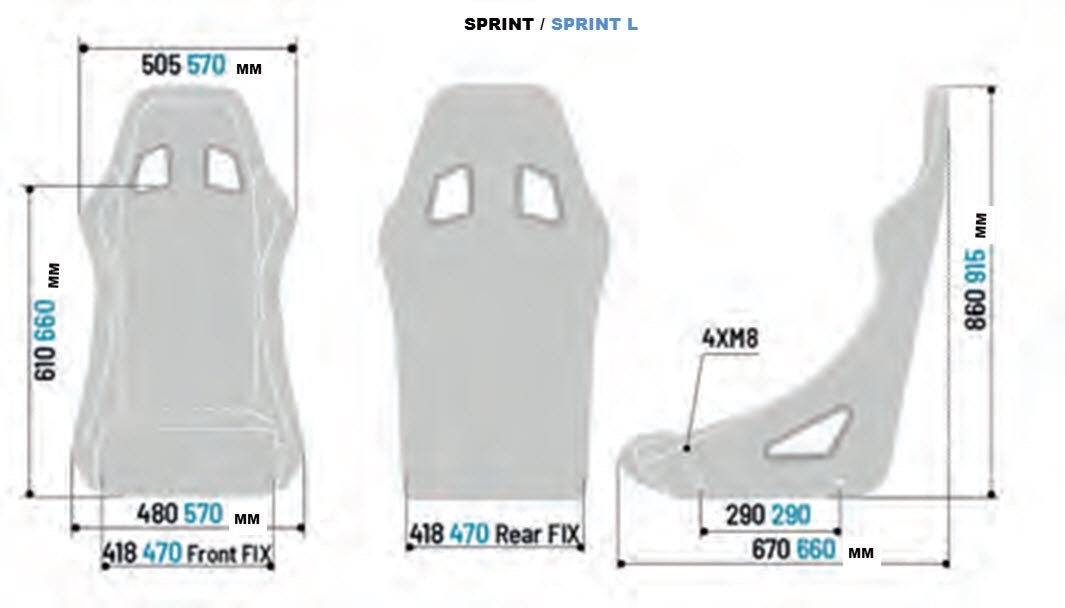 Sparco Sprint+ Black