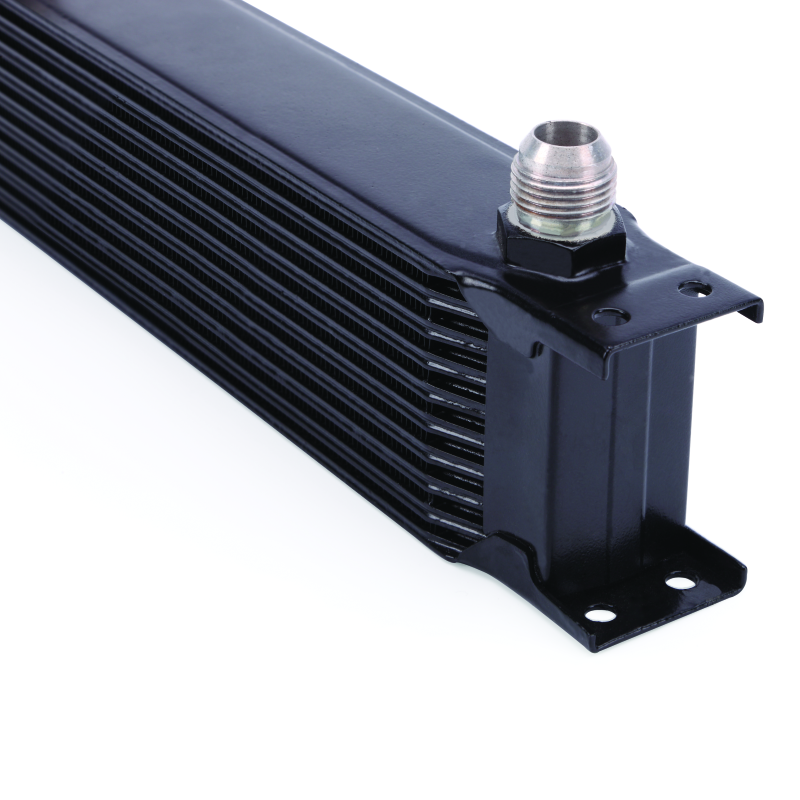 Universal 10 Row Oil Cooler, Black - Mishimoto MMOC-10BK
