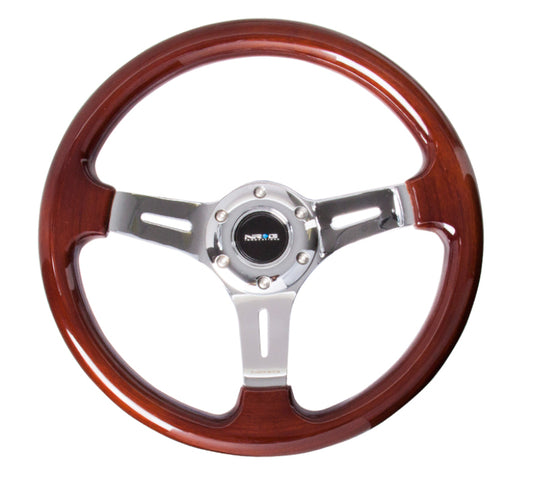 NRG Classic Wood Grain Steering Wheel