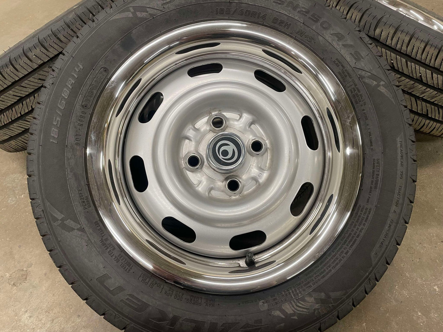 Mazda OEM 14x5.5 Steel wheels - 90-97 Miata