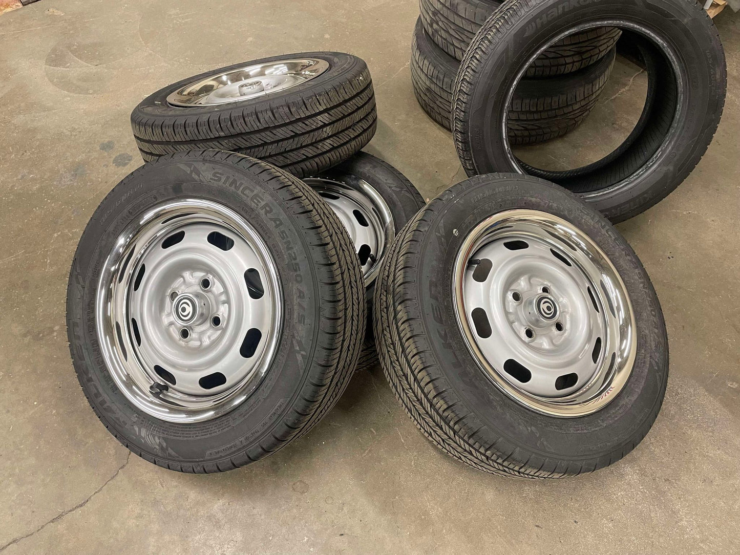 Mazda OEM 14x5.5 Steel wheels - 90-97 Miata