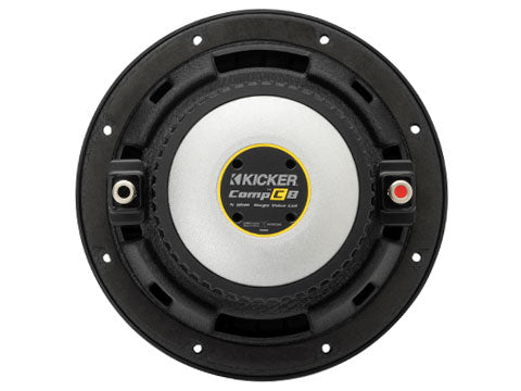 Kicker 50CWCS84 CompC 8" Subwoofer Single Voice Coil 4-Ohm