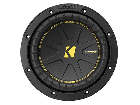 Kicker 50CWCS84 CompC 8" Subwoofer Single Voice Coil 4-Ohm