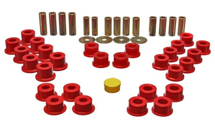 1990-2005 Miata Energy Suspension REAR Bushing Kit - RED