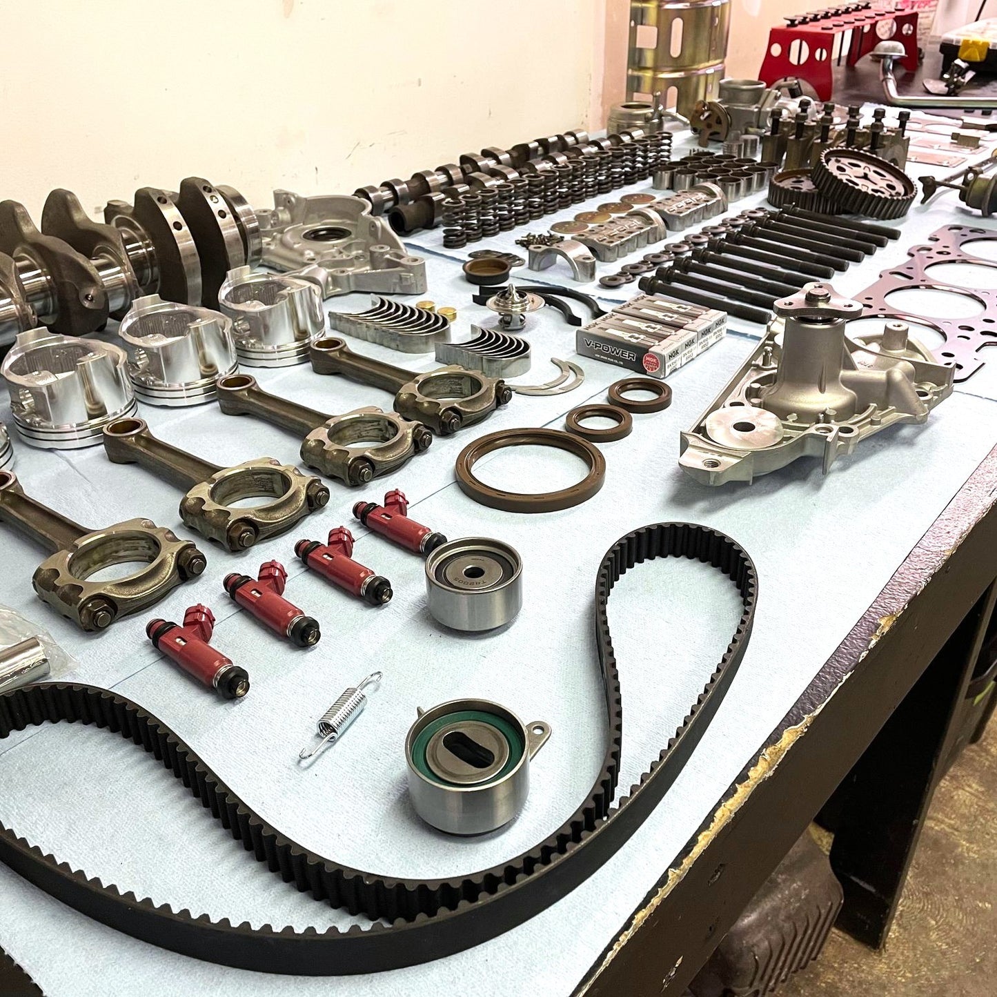 90-91.5 (Short Nose) 1.6 BP Engine Rebuild Kit - Mazda OEM