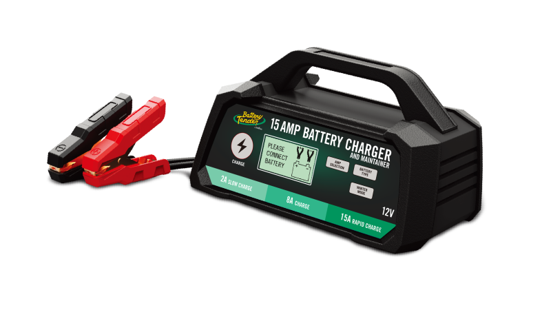 15 AMP / 8 AMP / 2 AMP Power Tender® Selectable Chemistry 12V Battery Charger