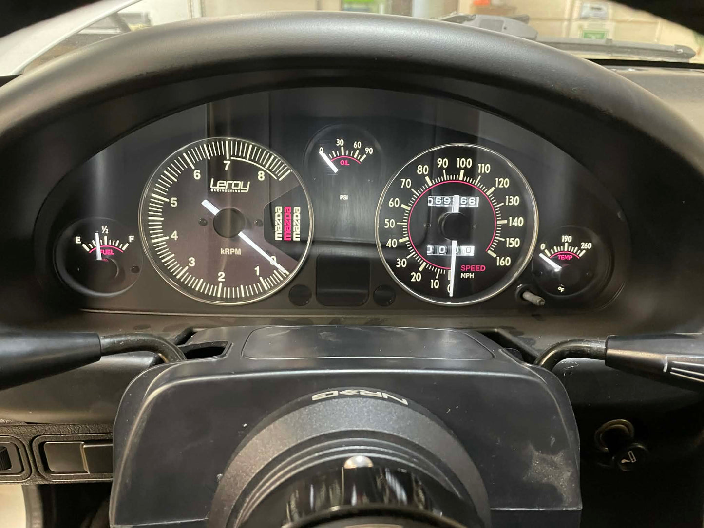 Leroy Engineering NA/NB Miata Gauges faces by RevLimiter