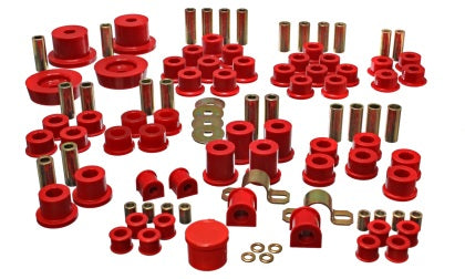 1990-2005 Miata Energy Suspension Poly Bushing Kit - RED