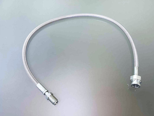 NA/NB Extended braided stainless steel clutch hose - Techna-Fit