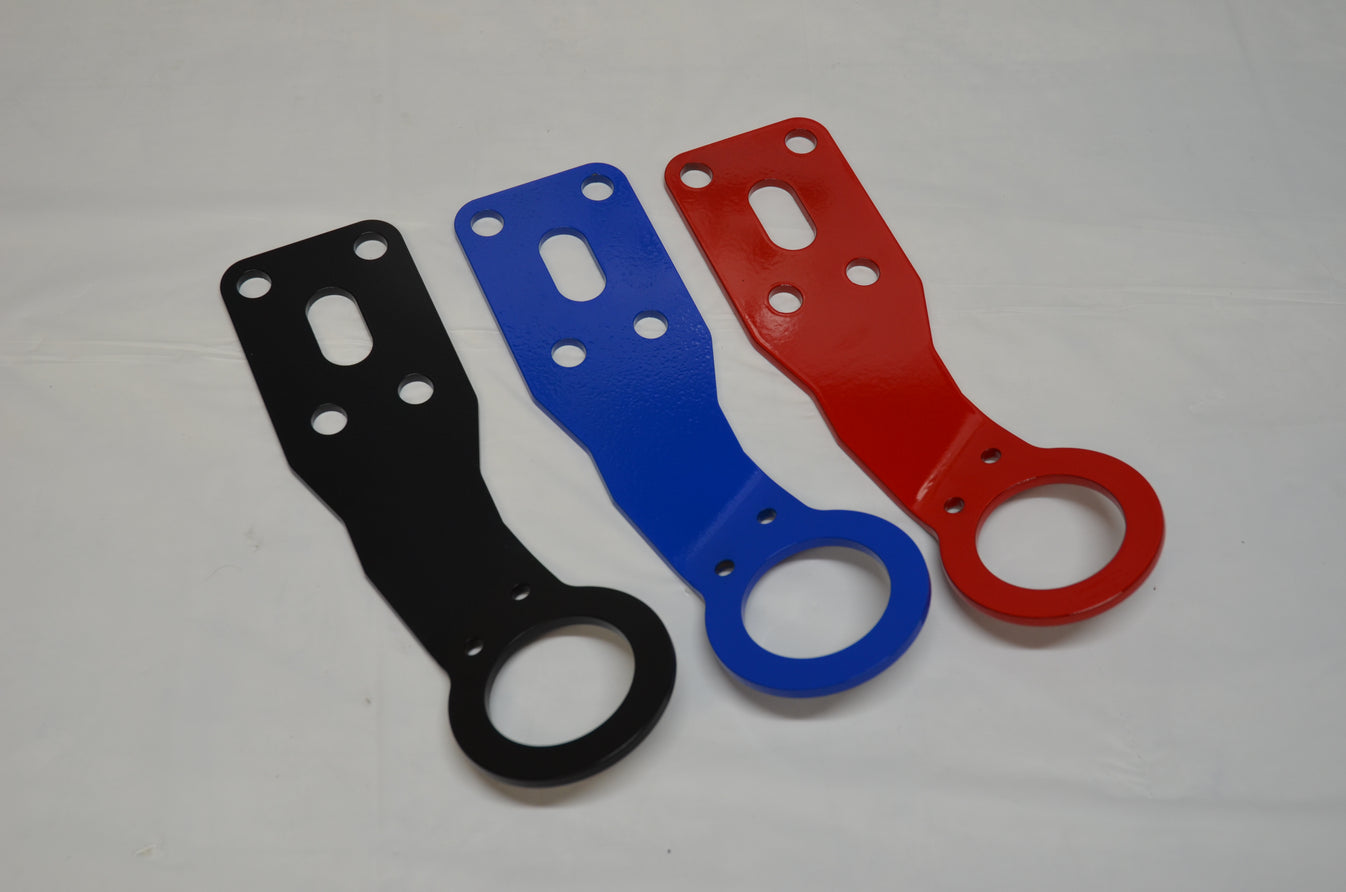 NA/NB Miata Front Tow Hook and License Plate Mount Leroy Engineering