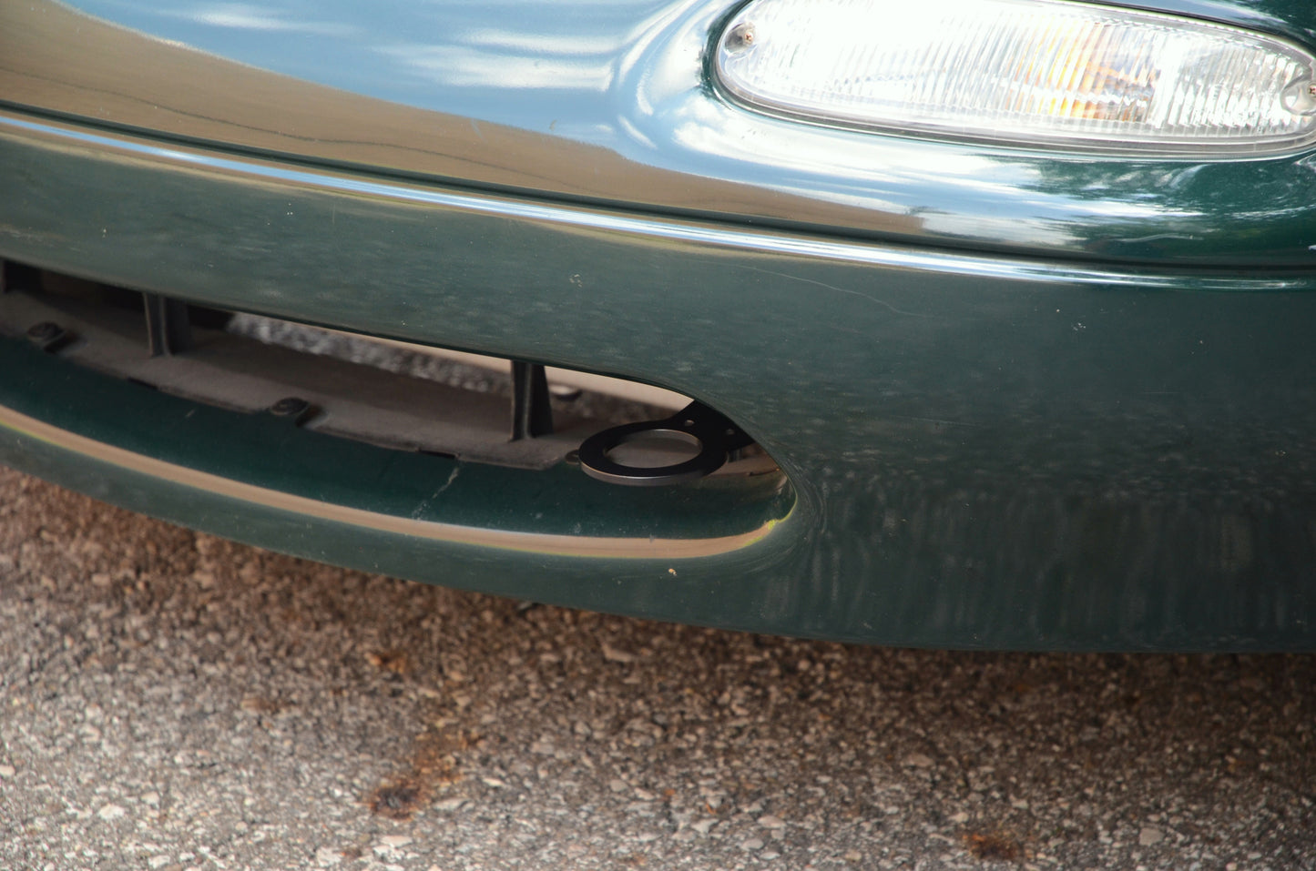 NA/NB Miata Front Tow Hook and License Plate Mount