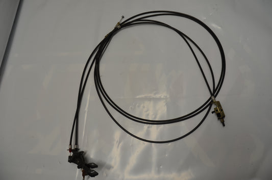 90-97 Miata Trunk/Fuel Door Release Lever Cables [Used] - N007-56-850A