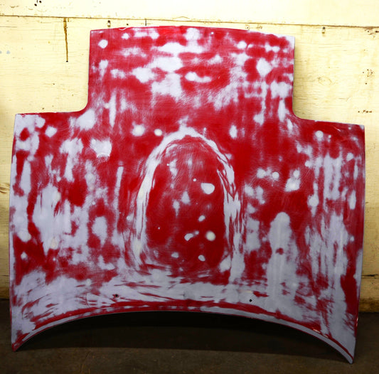 90-97 Miata Hood Red [Used] - NAY1-52-310D - PICK UP ONLY