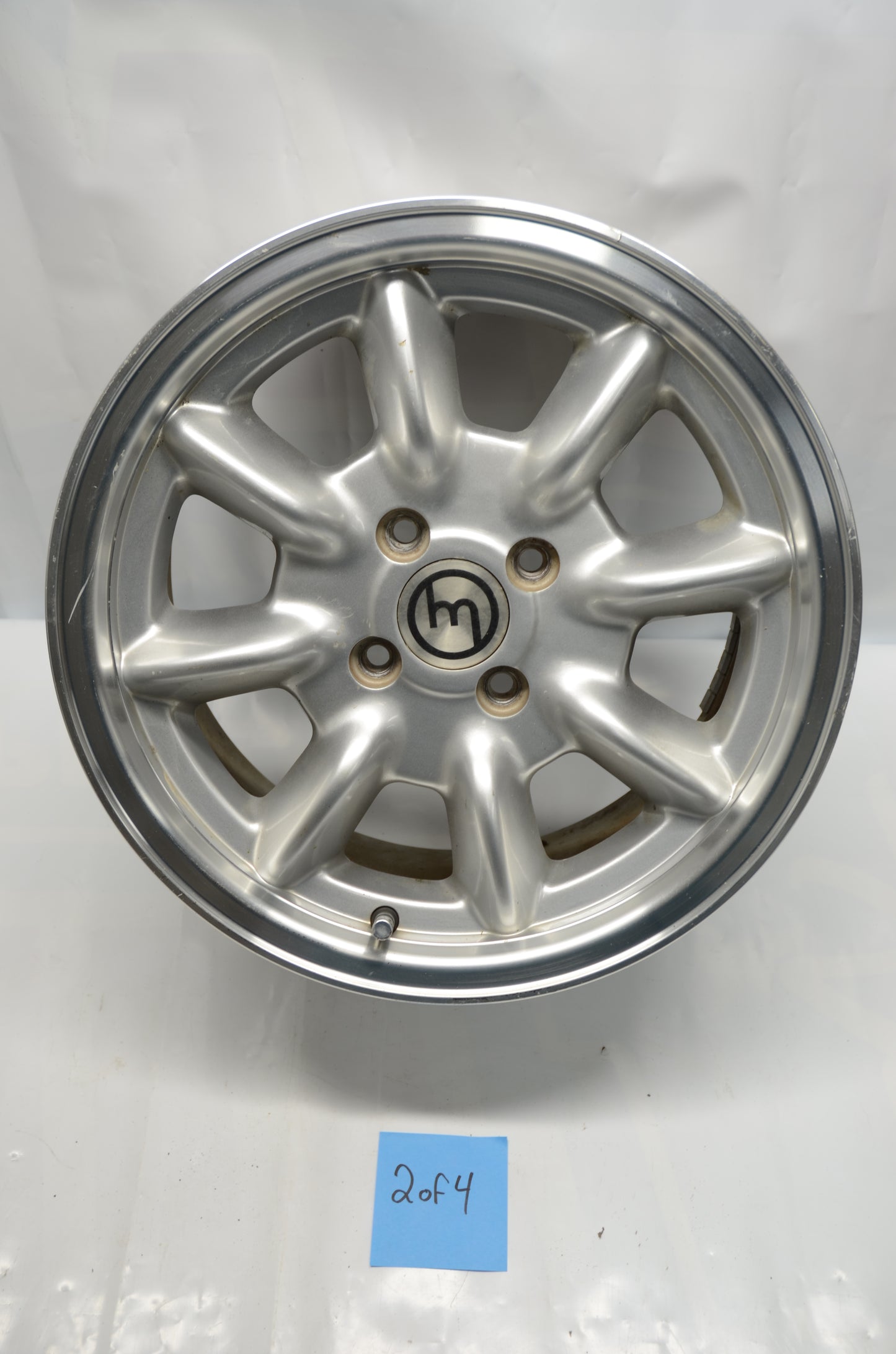 Chaparral 8 Spoke Wheels 15x7 4x100 (Set of 4) - PICK UP ONLY