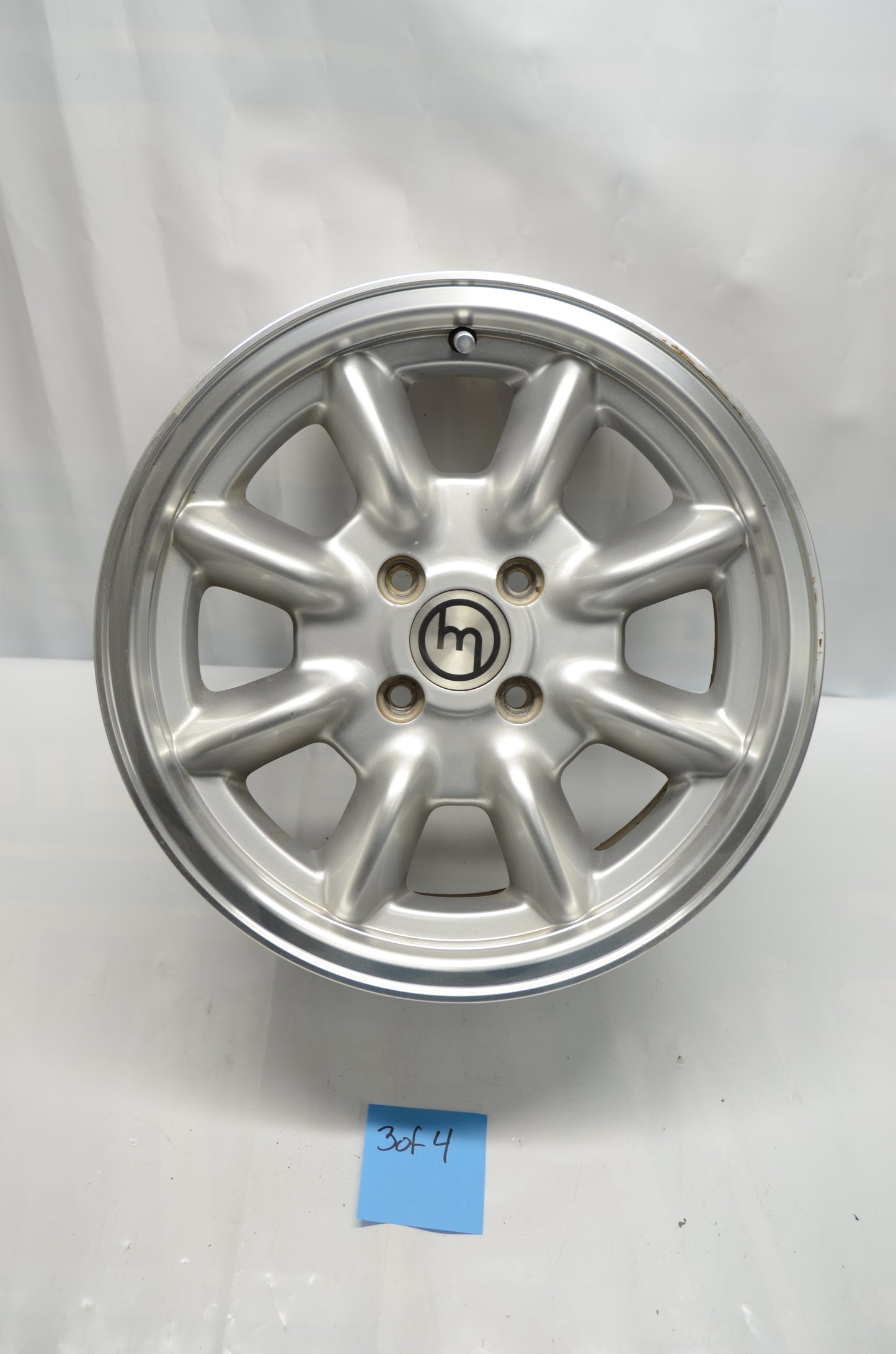 Chaparral 8 Spoke Wheels 15x7 4x100 (Set of 4) - PICK UP ONLY
