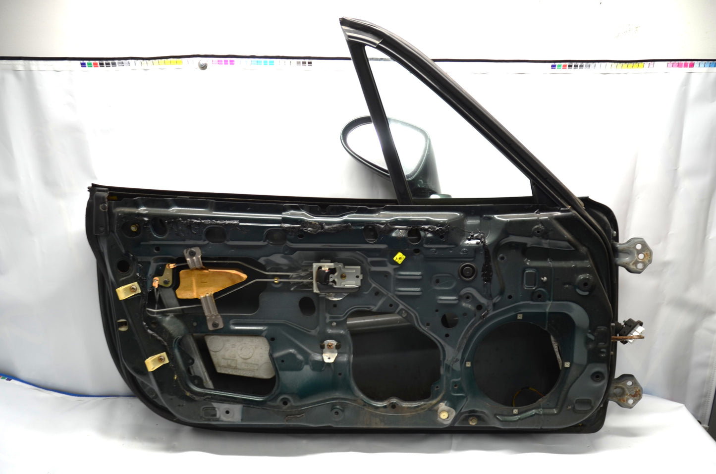 99-00 Miata Door Emerald Green Mica with Power Mirror L [Used] - PICK UP ONLY