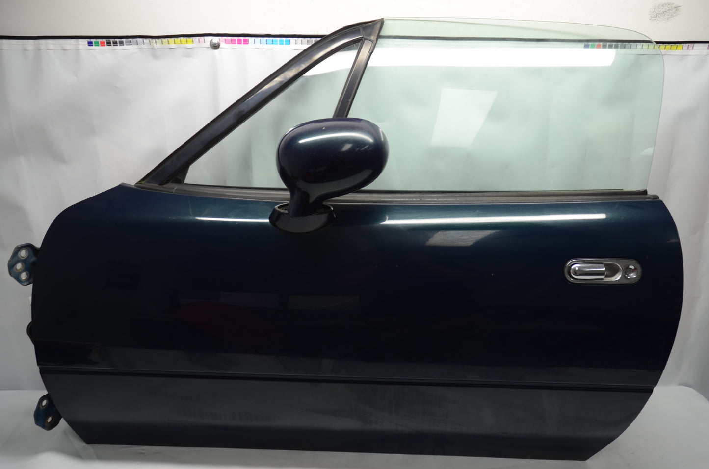 90-97 Miata Door Montego Blue L [Used] - NAY4-59-02XB - PICK UP ONLY