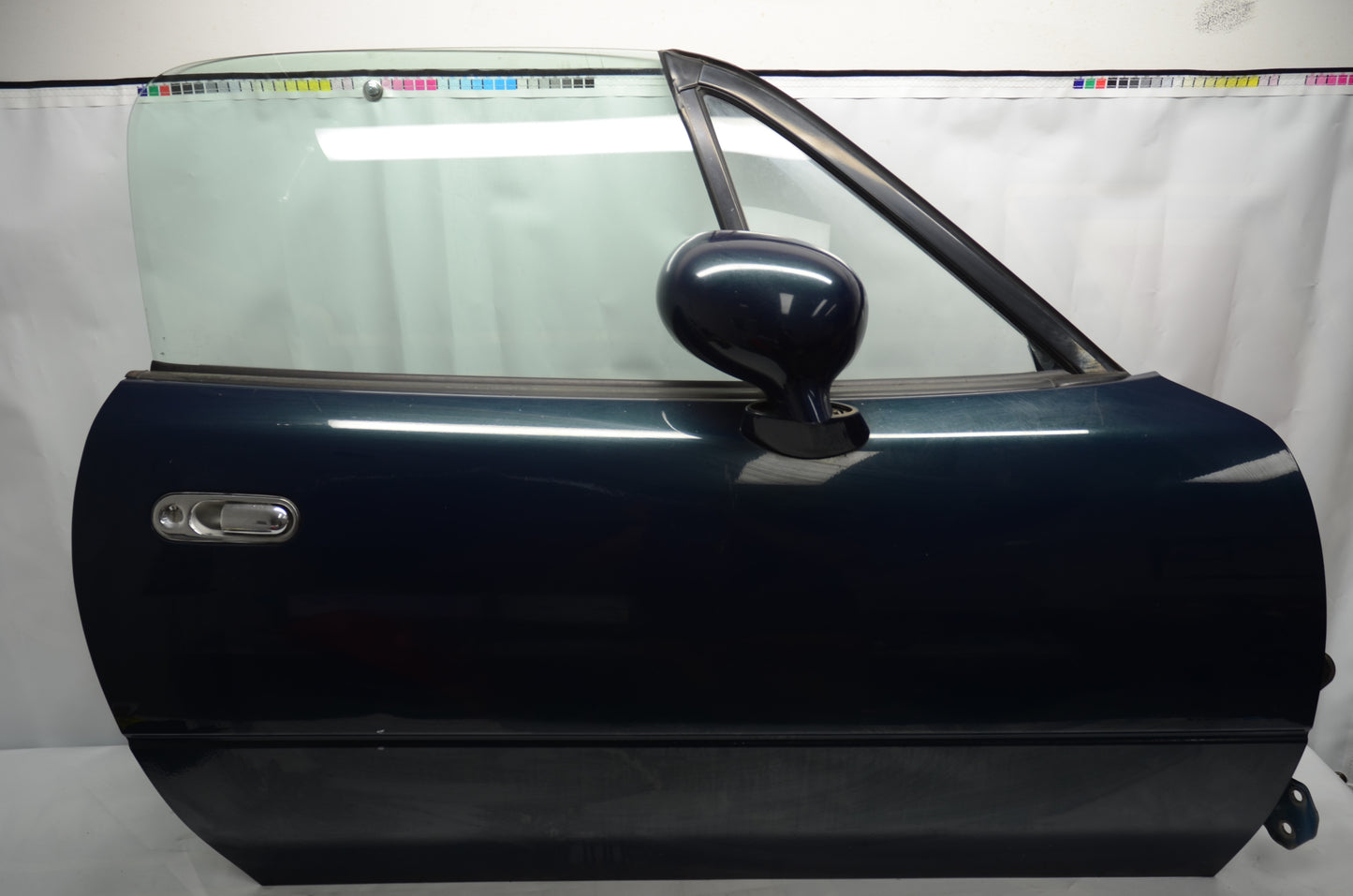 90-97 Miata Door Montego Blue R [Used] - NAY4-59-02XB - PICK UP ONLY