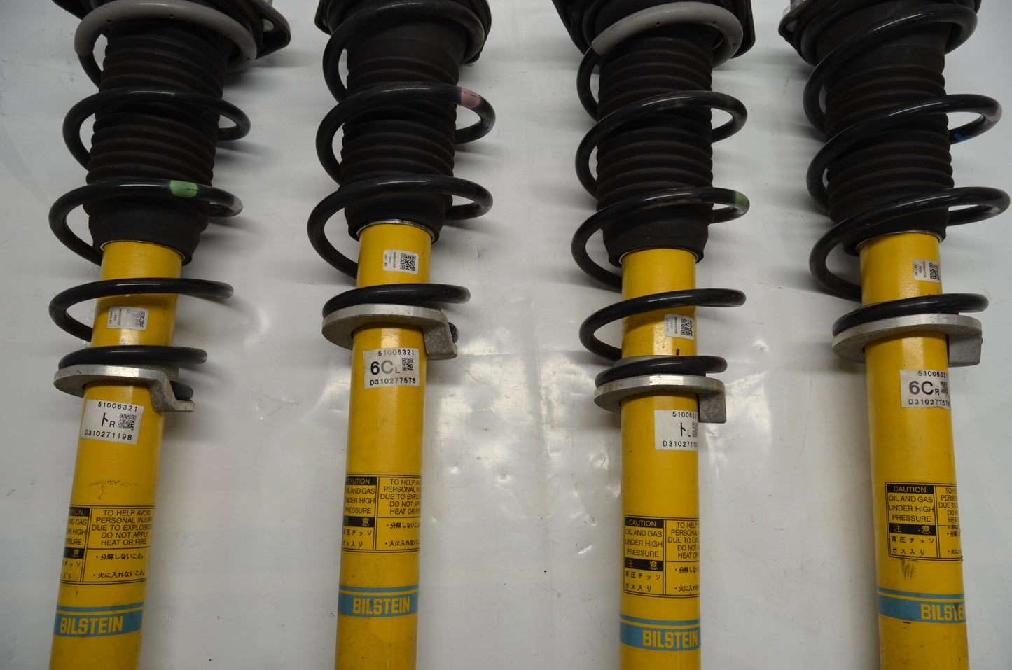 2016-2026 ND Mazda Miata OEM Bilstein Shocks / Spring Assemblies / Set of 4 - USED
