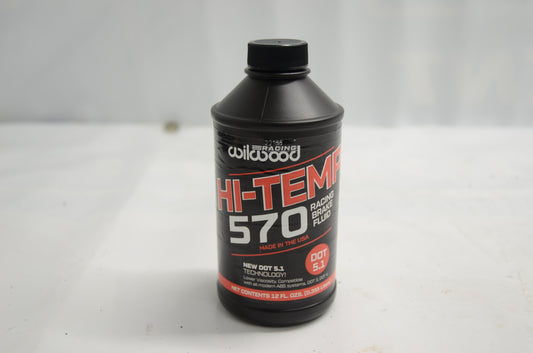 Wilwood's Hi-Temp 570 DOT 5.1 Racing Brake Fluid