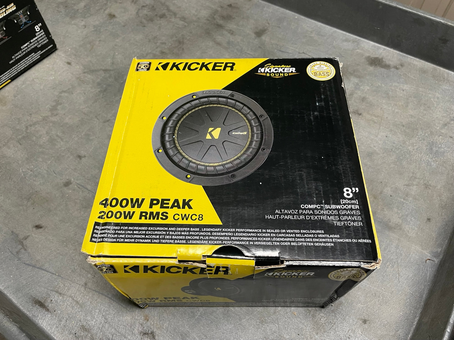 Kicker 8" Subwoofer - 50CWCD84 - Open Box