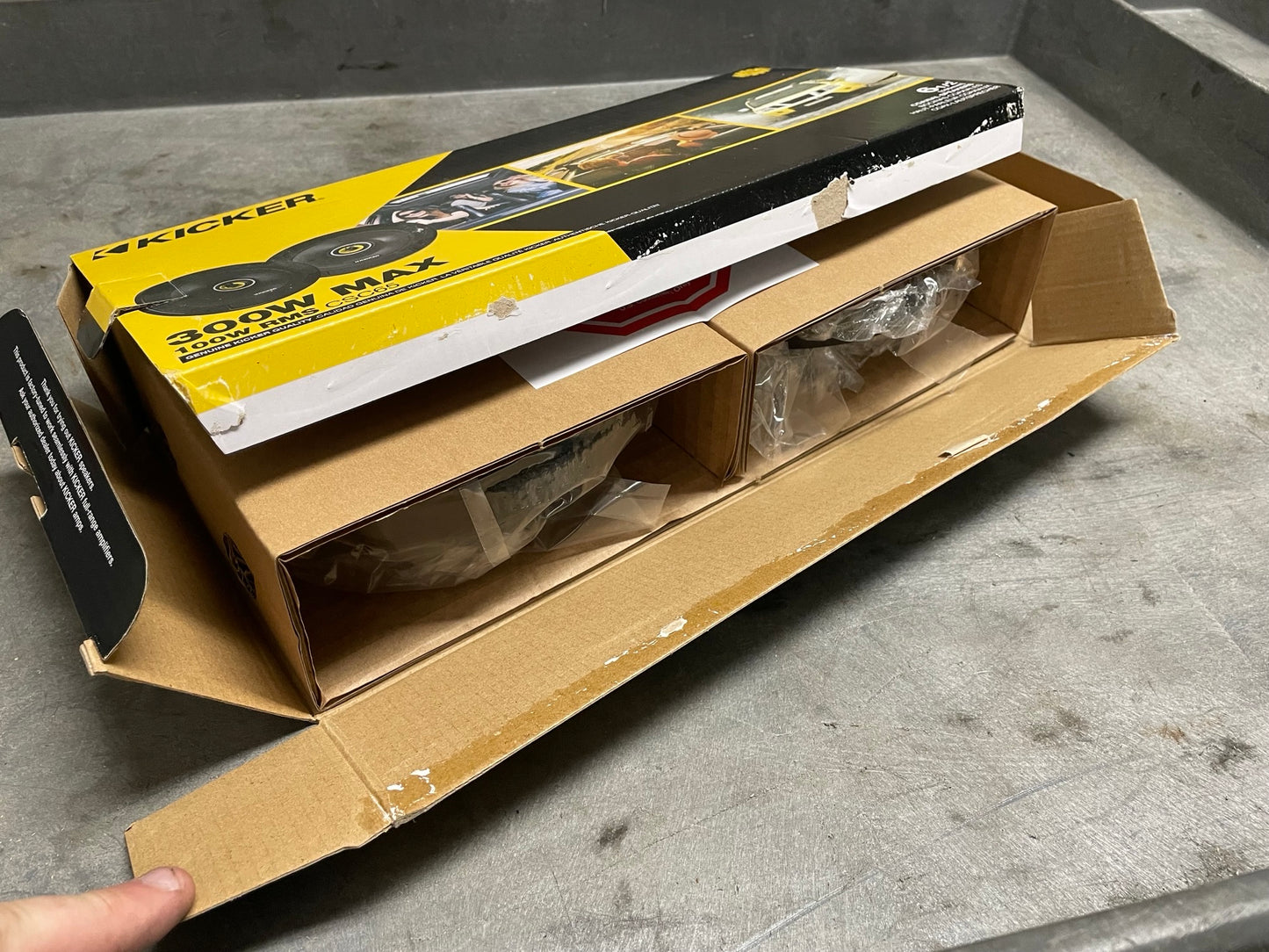 Kicker CS Series CSC65 Speakers - Open Box